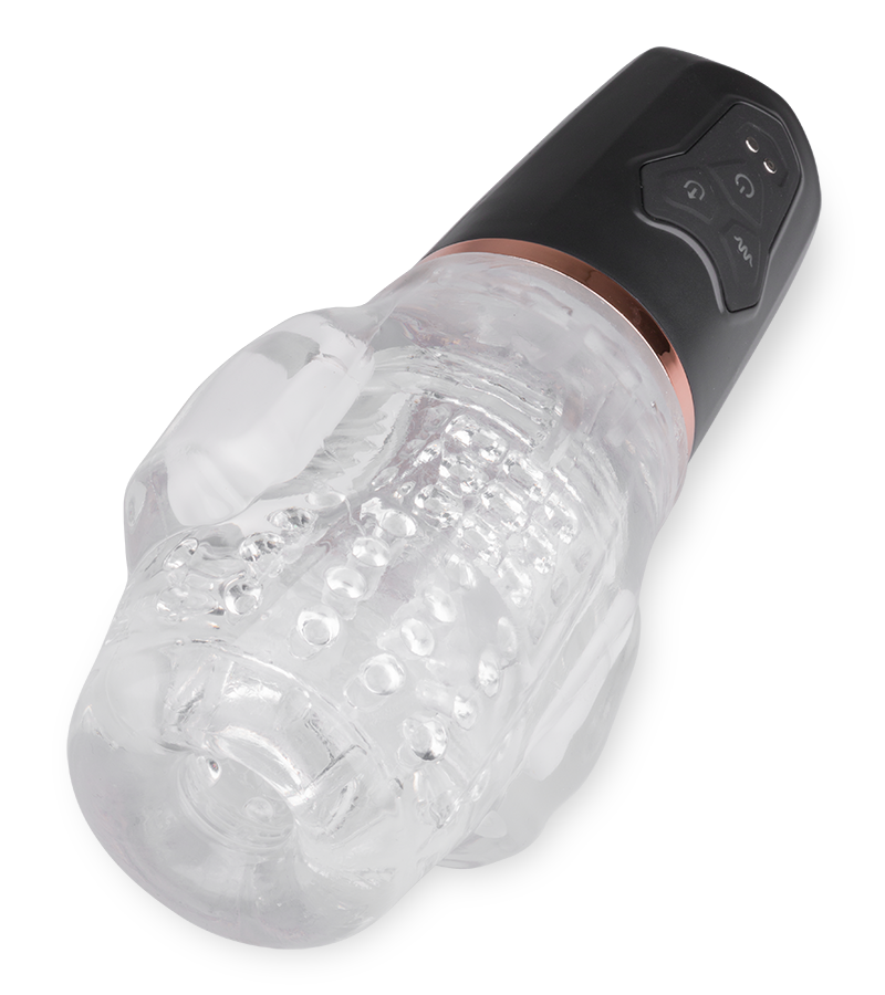 Masturbateur vibrations et aspiration Again