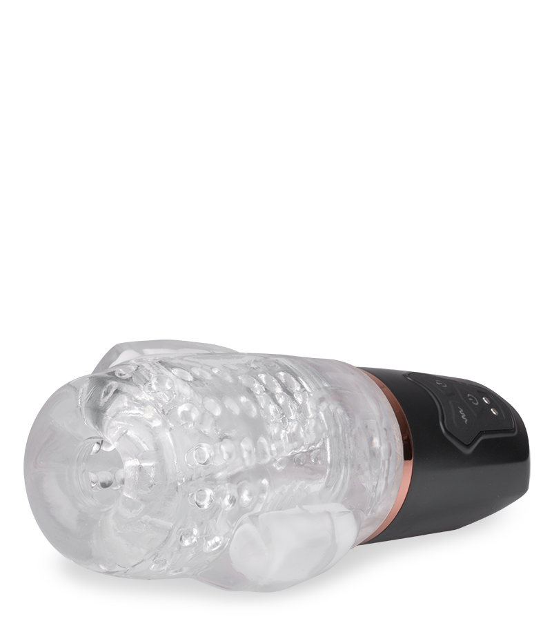 Masturbateur vibrations et aspiration Again