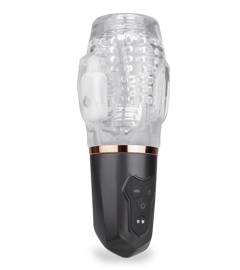 Masturbateur vibrations et aspiration Again