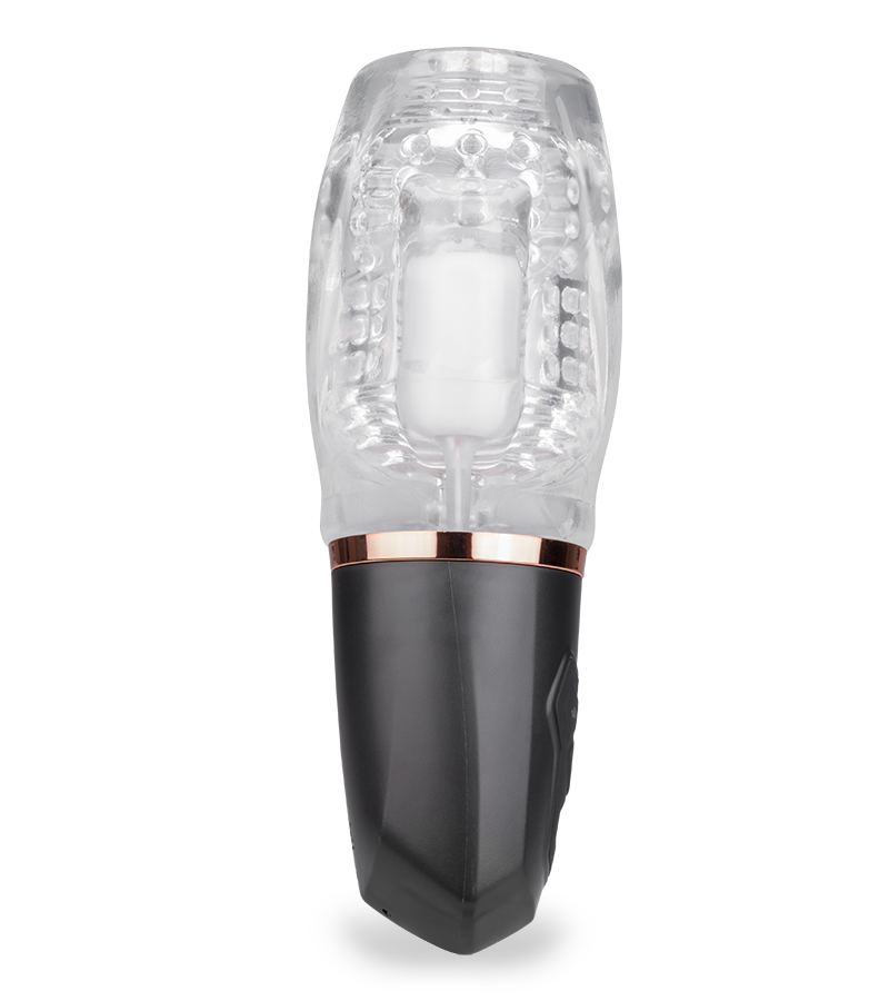 Masturbateur vibrations et aspiration Again