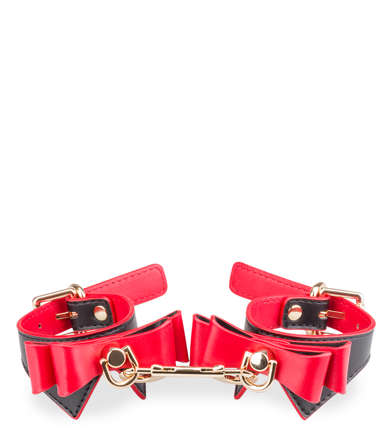 Menottes à nœuds papillons Be Mine