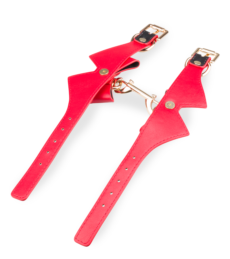 Menottes à nœuds papillons Be Mine