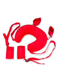 Charger l'image dans la galerie, Menottes bondage chevilles et poignets avec coussin
