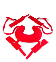 Charger l'image dans la galerie, Menottes bondage chevilles et poignets avec coussin