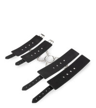 Charger l'image dans la galerie, Menottes en croix chevilles poignets cuir