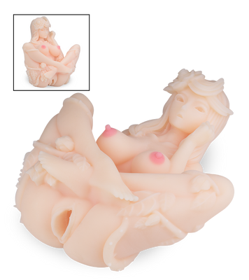 Mini poupée 1,5kg Yomi vaginette hentai elfe