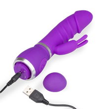 Charger l'image dans la galerie, Mini vibro rabbit USB silicone gros gland
