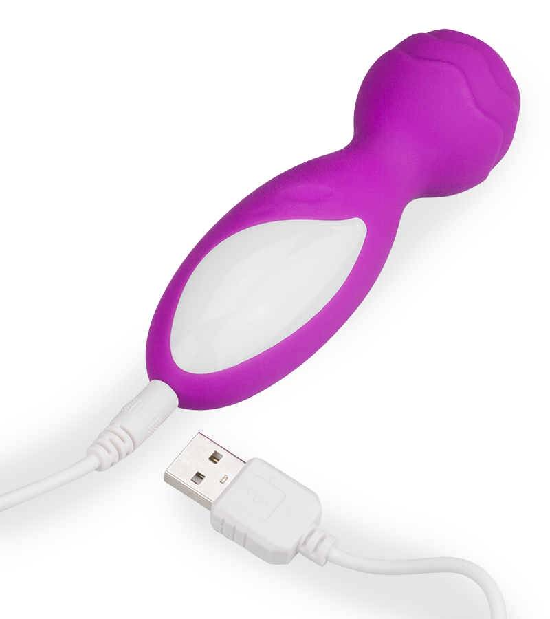 Mini vibromasseur Fantasy Wand boule massante 12 modes