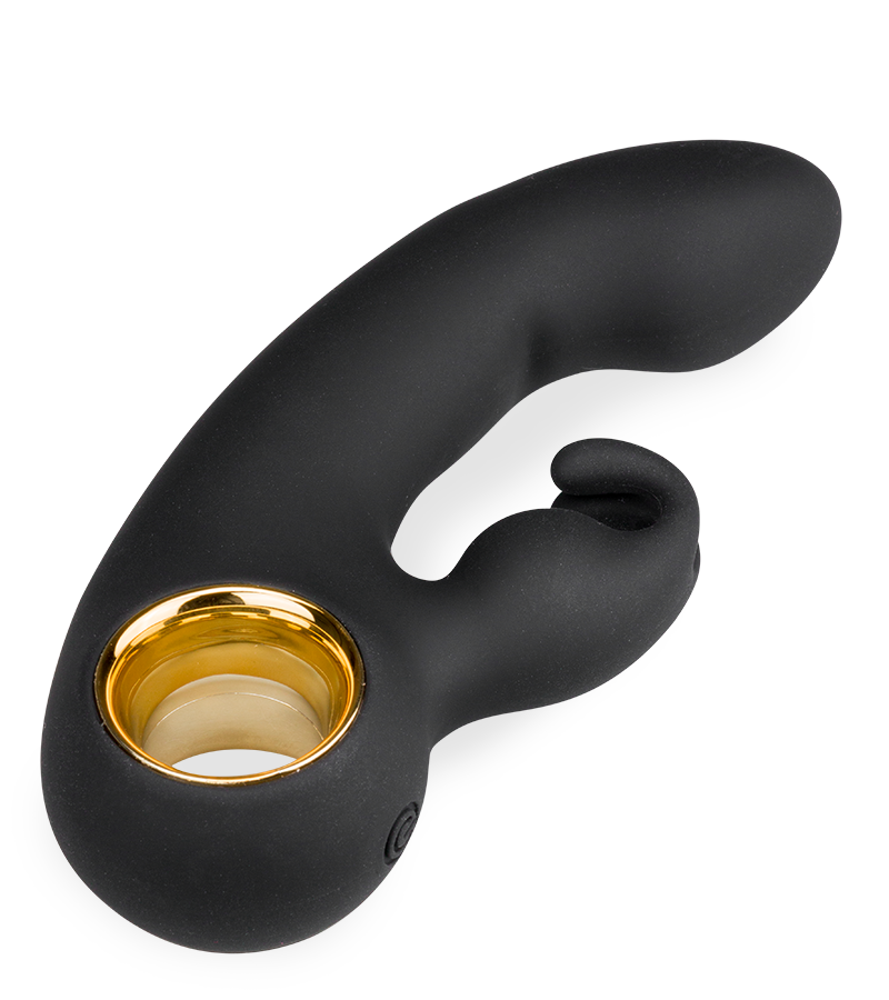 Mini vibromasseur rabbit vibrations et mouvements First Love