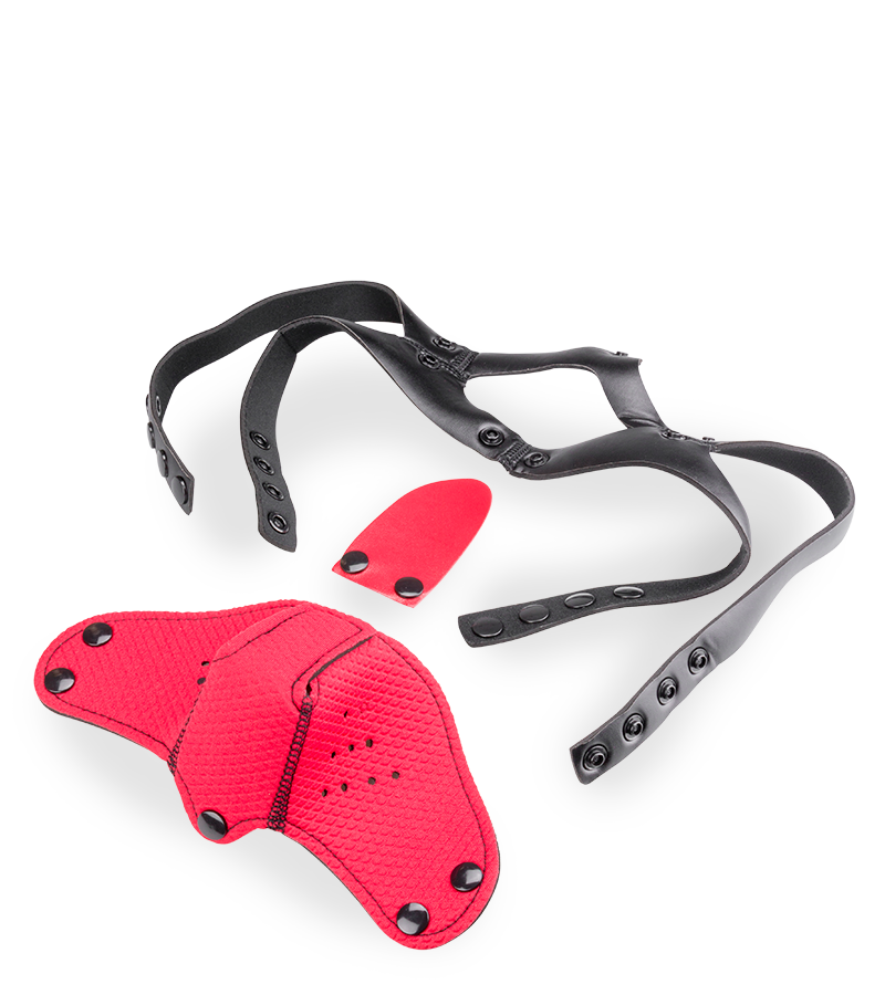 Museau avec langue Puppy Play