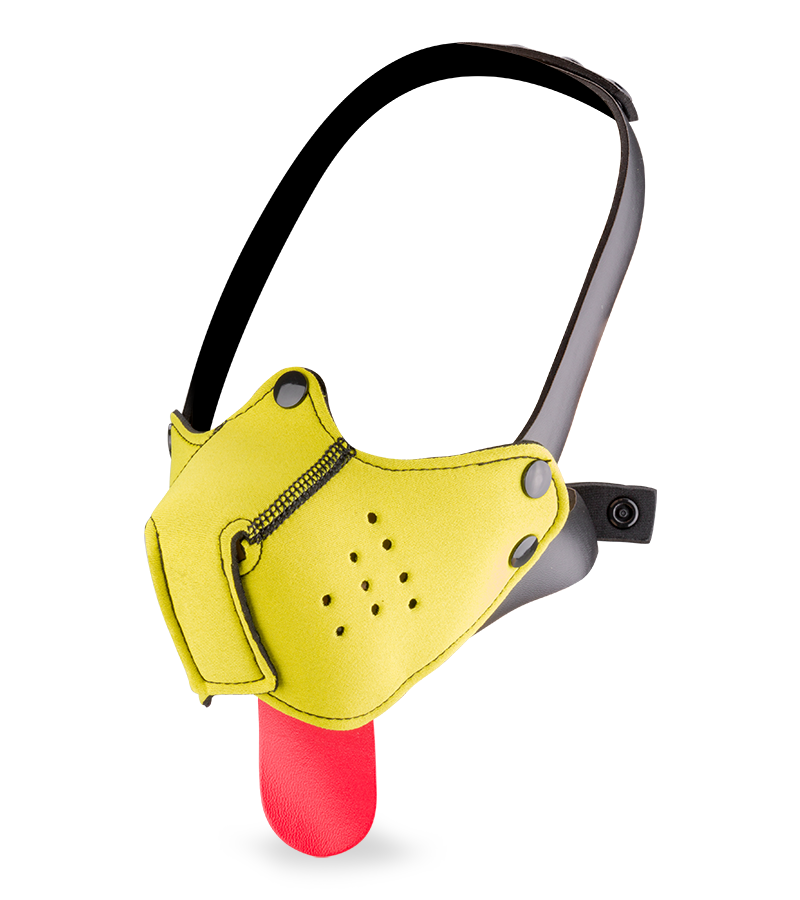 Museau avec langue Puppy Play