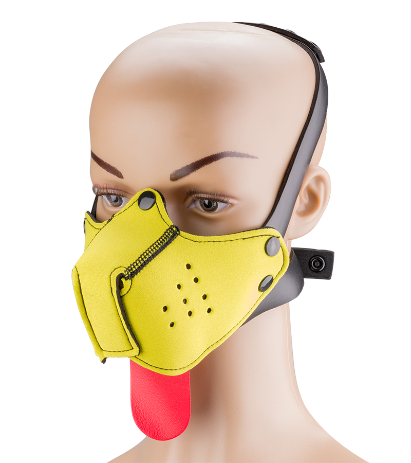 Museau avec langue Puppy Play