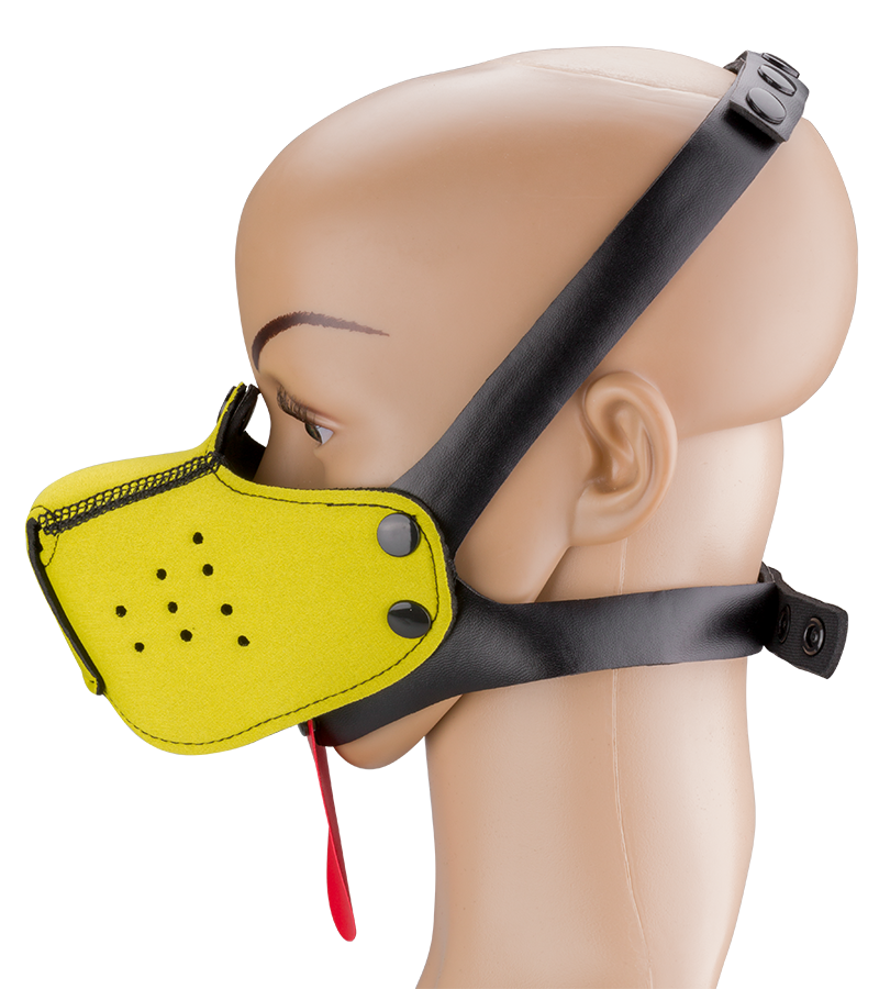 Museau avec langue Puppy Play