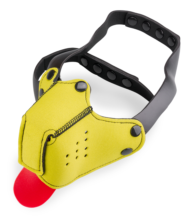 Museau avec langue Puppy Play