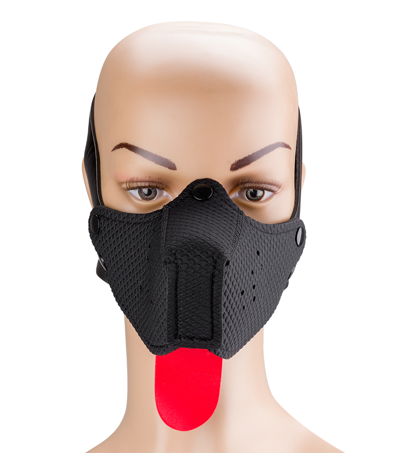 Museau avec langue Puppy Play