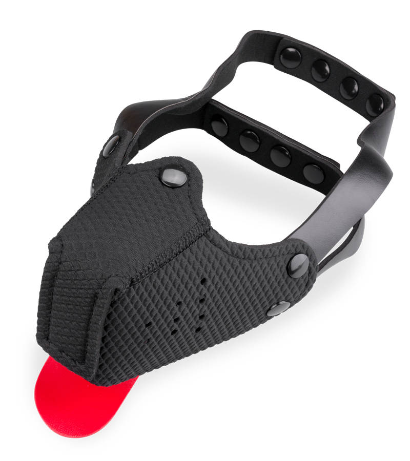 Museau avec langue Puppy Play