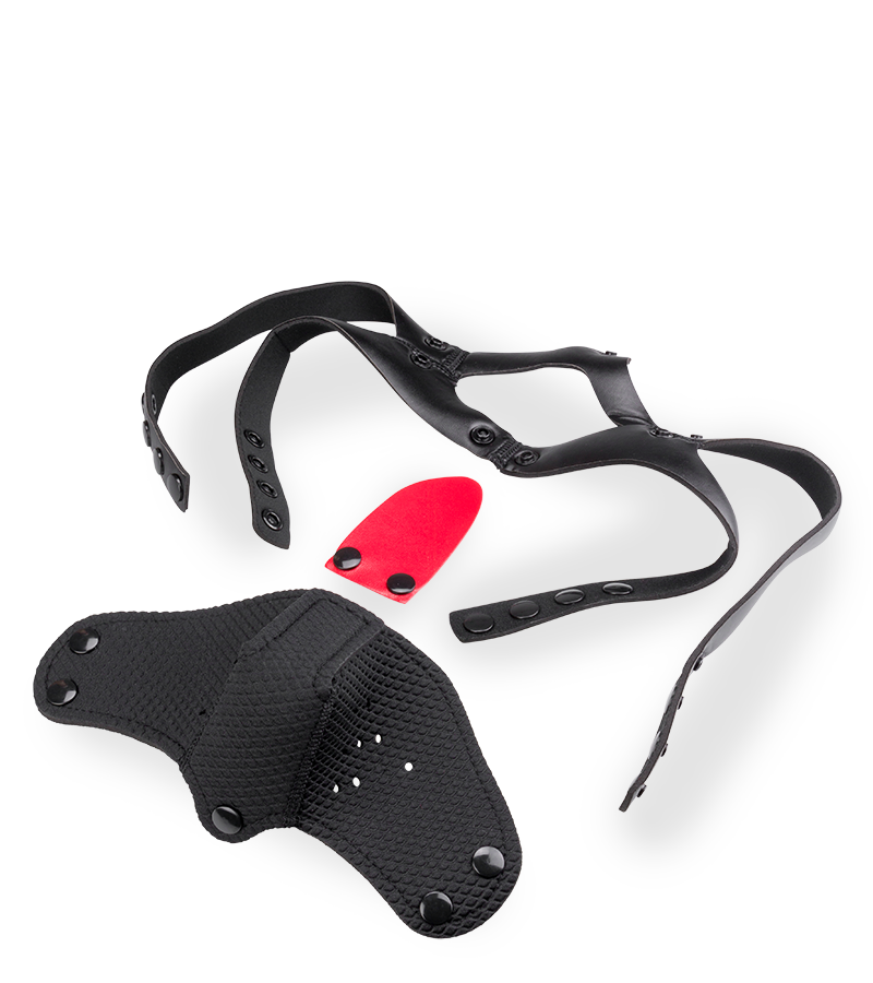 Museau avec langue Puppy Play