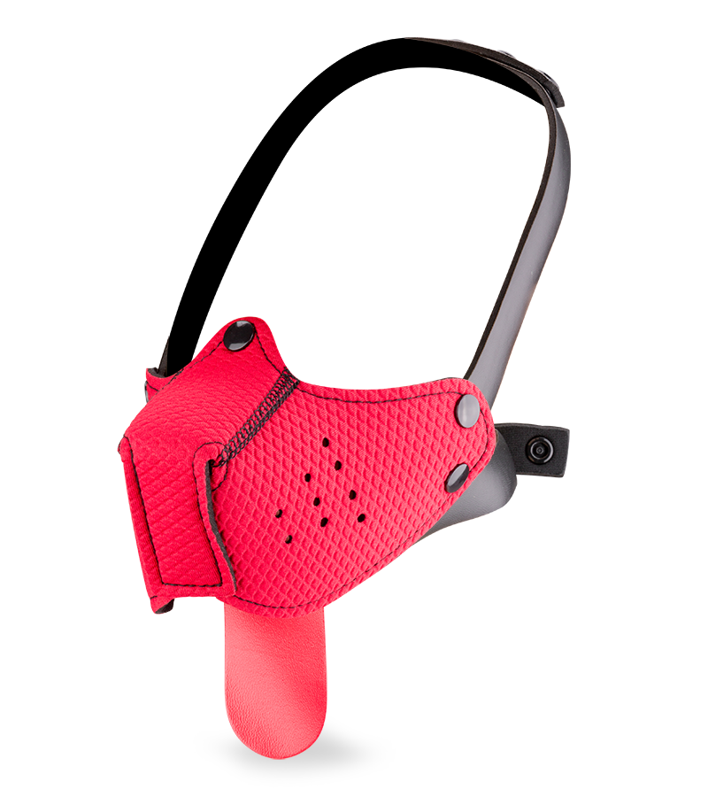 Museau avec langue Puppy Play