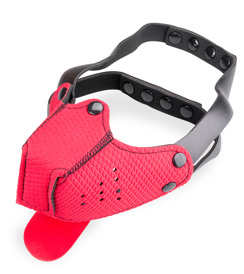 Museau avec langue Puppy Play