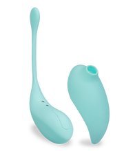 Charger l'image dans la galerie, Oeuf vibrant avec télécommande aspire clitoris Namasté