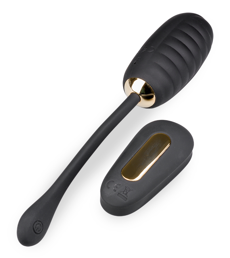 Oeuf vibrant Gold télécommande sans fil