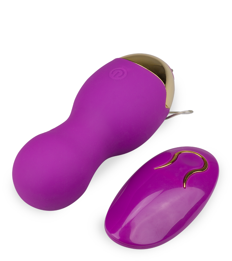 Oeuf vibrant rechargeable boules massantes 10 modes