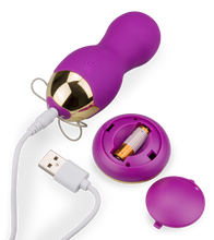 Charger l'image dans la galerie, Oeuf vibrant silicone à télécommande USB 12 modes