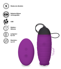 Charger l'image dans la galerie, Oeuf vibrant télécommandé Baby Bee