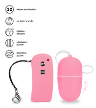 Charger l'image dans la galerie, Oeuf vibrant télécommande Brava - M