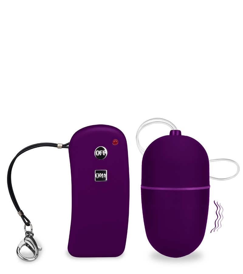 Oeuf vibrant télécommande Brava - M