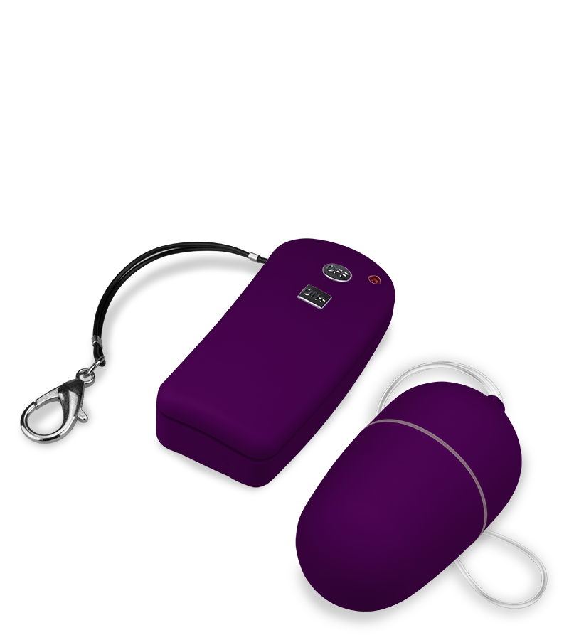 Oeuf vibrant télécommande Brava - M