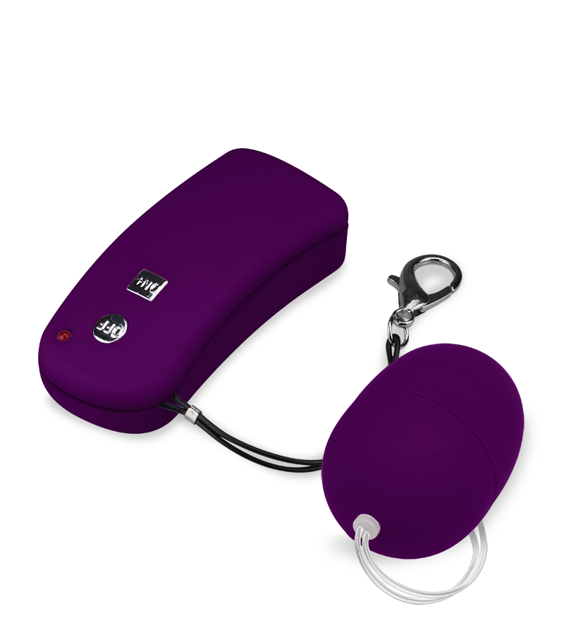 Oeuf vibrant télécommandé Brava - S