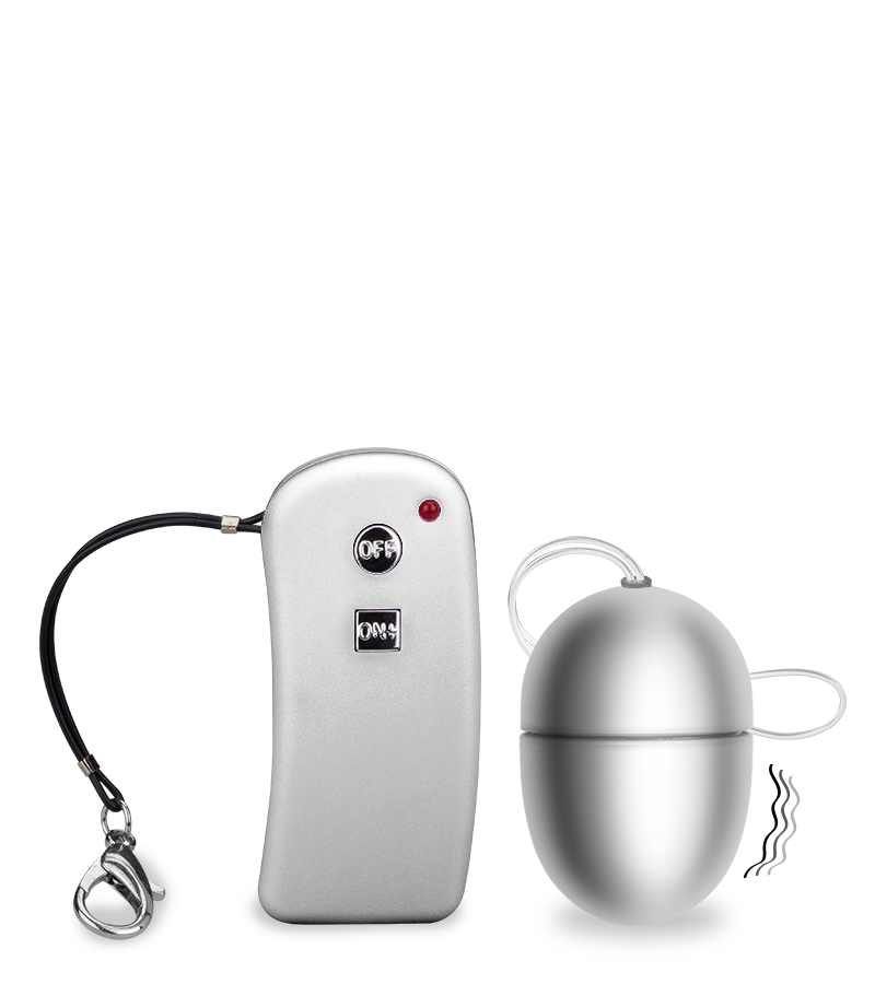 Oeuf vibrant télécommandé Brava - S