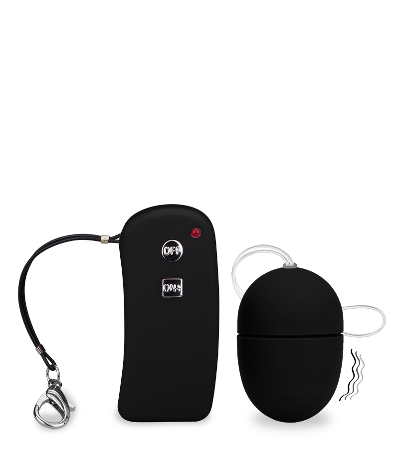 Oeuf vibrant télécommandé Brava - S