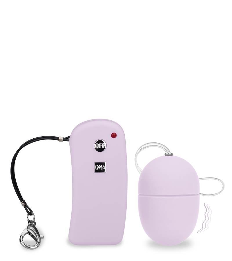 Oeuf vibrant télécommandé Brava - S