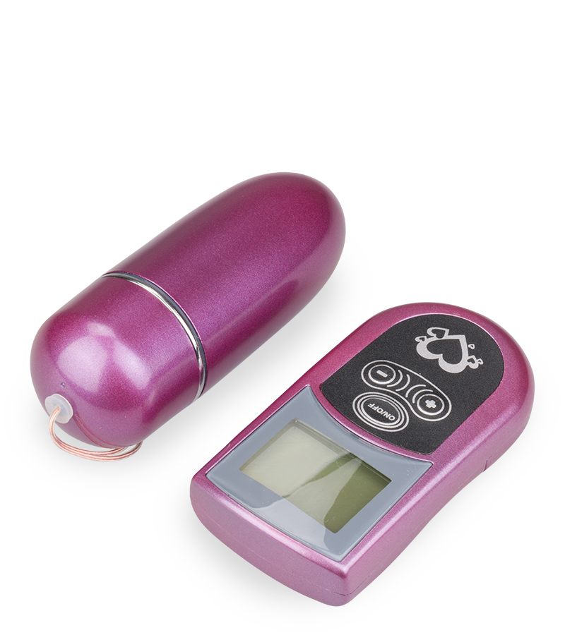 Oeuf vibrant télécommande LCD