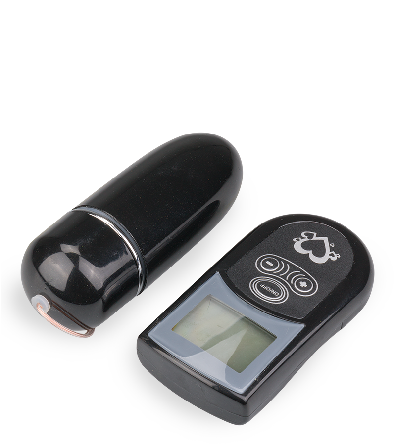 Oeuf vibrant télécommande LCD