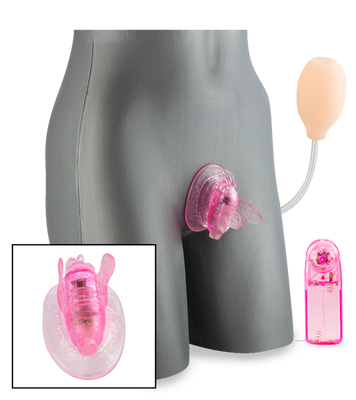 Papillon stimulateur de vulve vibrant