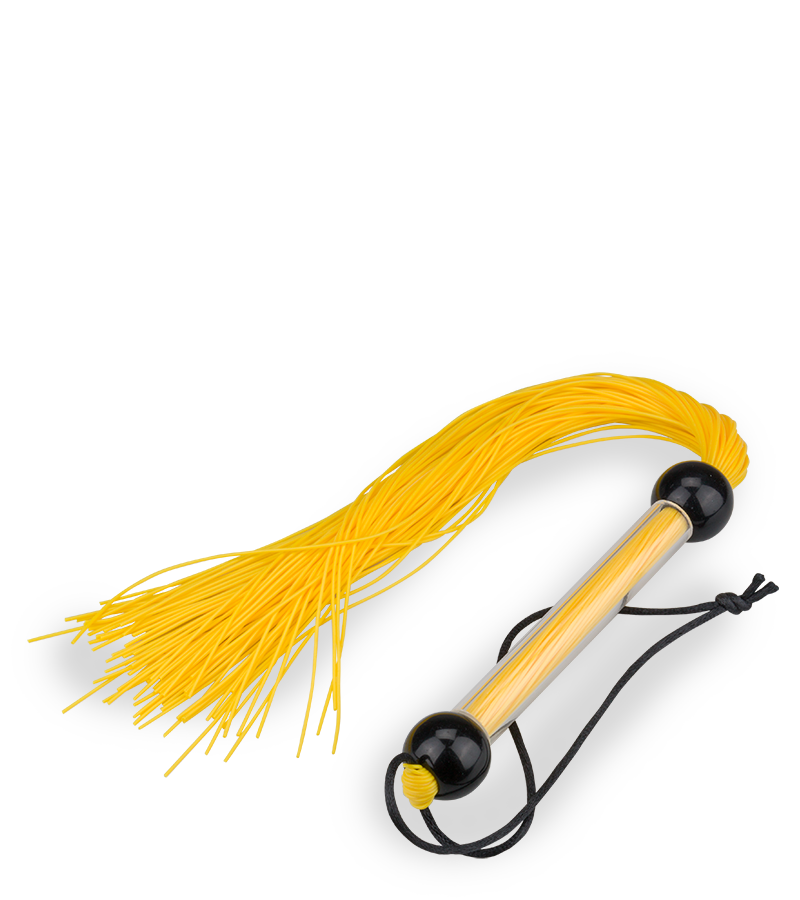 Petit martinet à lanières en silicone Punisher