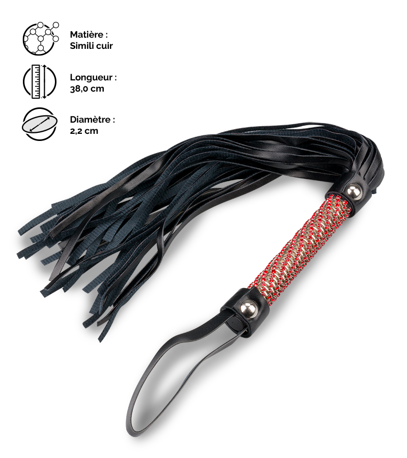 Petit martinet à strass