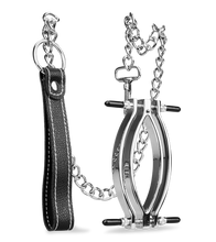 Charger l'image dans la galerie, Pince à vagin en acier inoxydable + laisse