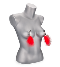 Charger l'image dans la galerie, Pinces à seins avec plumeaux