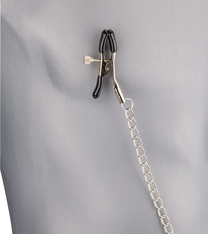 Pinces à seins + cockring métal