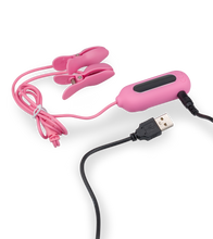 Charger l'image dans la galerie, Pinces à seins électrostimulation et vibrations