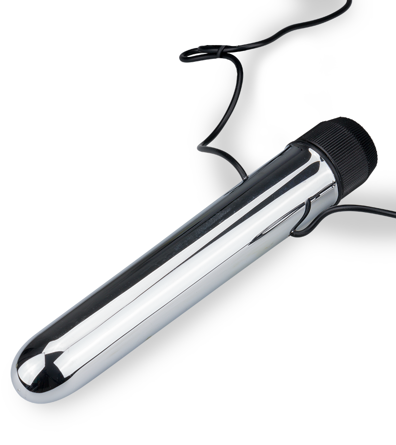 Pinces Ă  seins et gode vibrant