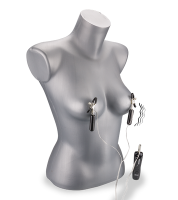 Pinces à seins vibrantes télécommandées