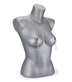 Pinces à tétons avec anneaux pour accessoires