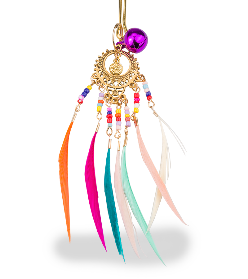 Pinces à tétons avec grelots Rio