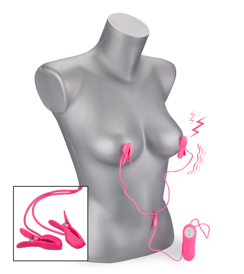 Pinces à tétons electro shock