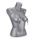 Pinces à tétons japonaises avec anneaux